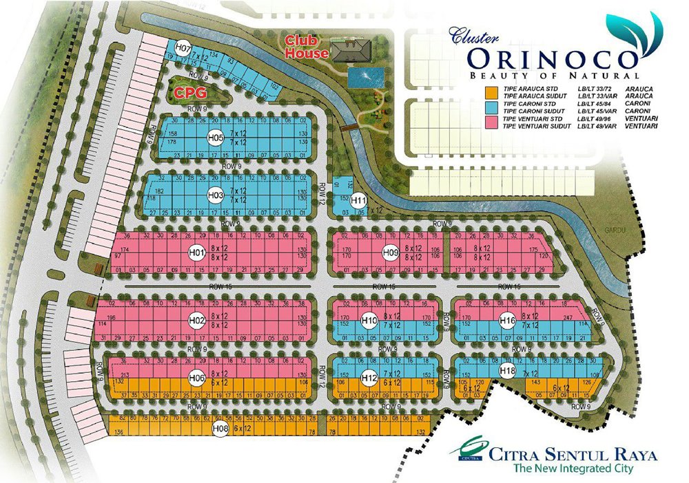masterplan cluster orinoco