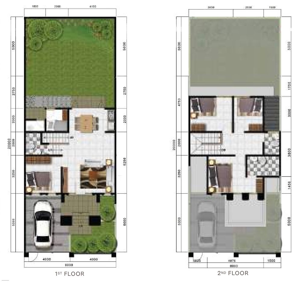 park avenue tipe cartenzs classic denah