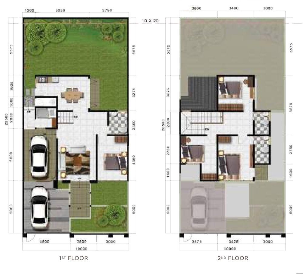 park avenue tipe elbrus modern denah